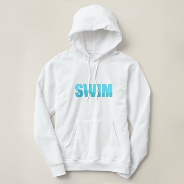 schwimmen hoodie (Design vorne)