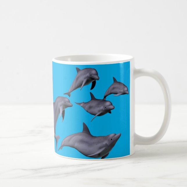 Schwimmen im Ozean Kaffeetasse (Rechts)
