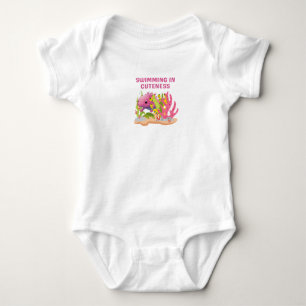 Schwimmen in Knute Baby Strampler