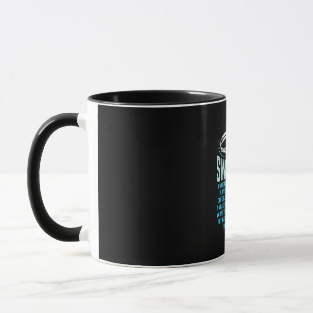 Schwimmen macht mehr Kicks ich lustige Geschenke s Tasse (Links)