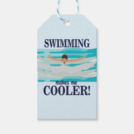 Schwimmen macht mich Cooler schwimmen Geschenkanhänger