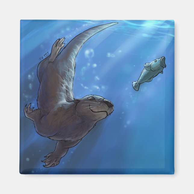 Schwimmen Magnet (Vorne)