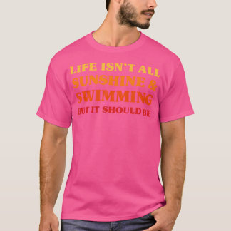 Schwimmen Männer, die Liebe schwimmen Frauen, die T-Shirt