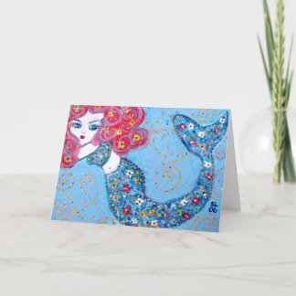 Schwimmen mit Anmut Karte