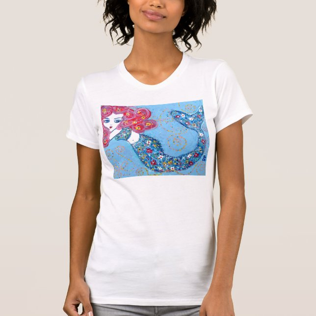 Schwimmen mit Anmut T-Shirt (Vorderseite)