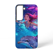 Schwimmen mit einem Delfin