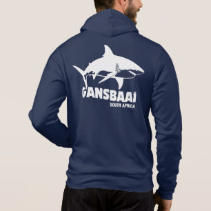 Schwimmen mit großen weißen Haien - Gansbaai Tauch Hoodie