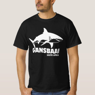 Schwimmen mit großen weißen Haien - Gansbaai Tauch T-Shirt