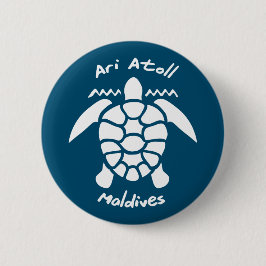 Schwimmen mit Schildkröten auf den Malediven auf d Button