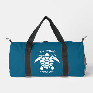 Schwimmen mit Schildkröten auf den Malediven auf d Duffle Bag