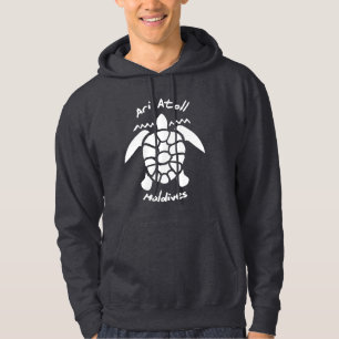 Schwimmen mit Schildkröten auf den Malediven auf d Hoodie