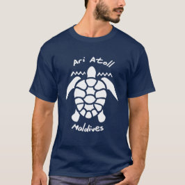 Schwimmen mit Schildkröten auf den Malediven auf d T-Shirt