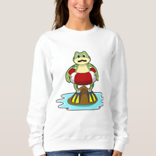 Schwimmen mit Schwimmen Sweatshirt