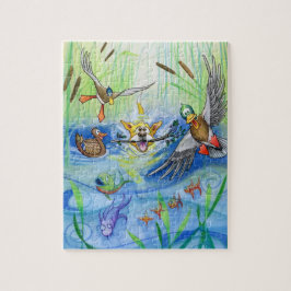 Schwimmen mit Turbo Puzzle