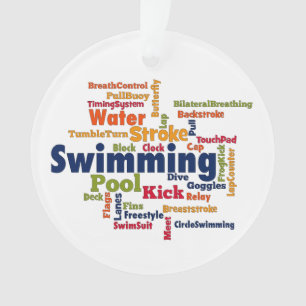 Schwimmen Ornament