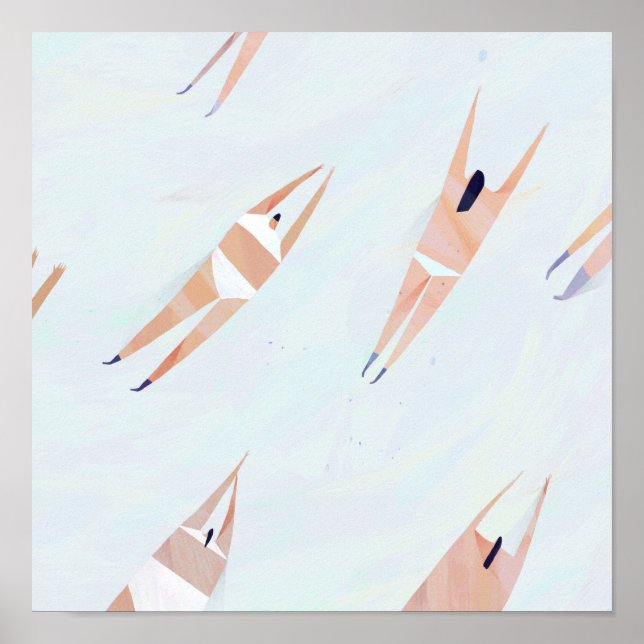 schwimmen poster (Vorne)