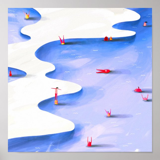 schwimmen poster (Vorne)