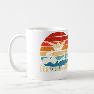 Schwimmen Radfahren Laufen Triathlet Lustiger Tria Kaffeetasse