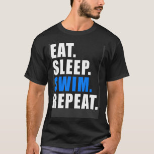 Schwimmen Rettungsschwimmer Frauen schwimmen Spaß T-Shirt