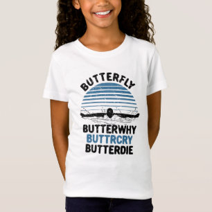 Schwimmen - Schmetterling Schmetterling Schwimmges T-Shirt
