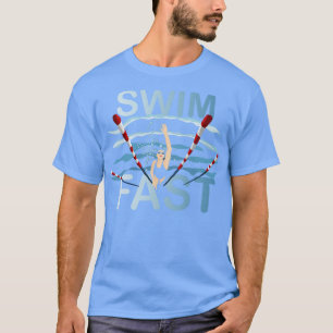 Schwimmen Schnelle Schwimmen Wettbewerb Freestyle T-Shirt