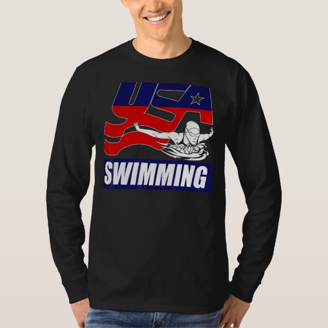 Schwimmen Schwimmer Trainer schwimmen Team Sport 2 T-Shirt (Vorderseite)