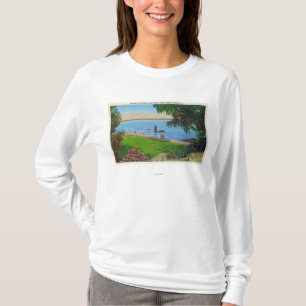 Schwimmen-Szene am Cayuga See-Staats-Park T-Shirt