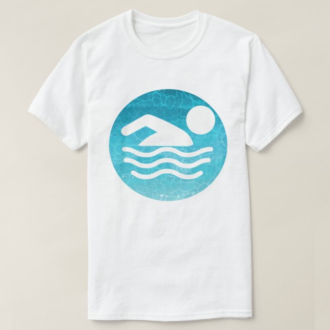 schwimmen T-Shirt (Design vorne)