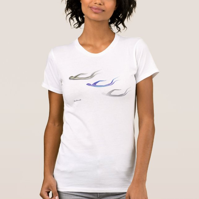 Schwimmen T-Shirt (Vorderseite)