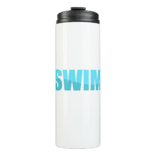 schwimmen thermosbecher