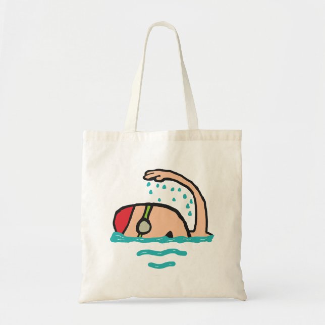 Schwimmen Tragetasche (Vorne)