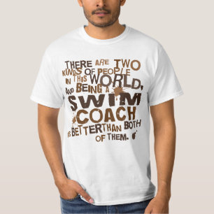 Schwimmen-Trainer-Geschenk T-Shirt