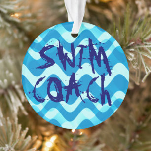 SCHWIMMEN-TRAINER ORNAMENT