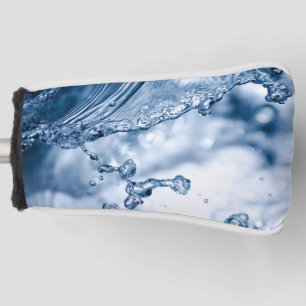 Schwimmen Wasser mit Luftblasen Putter Golf Head C Headcover