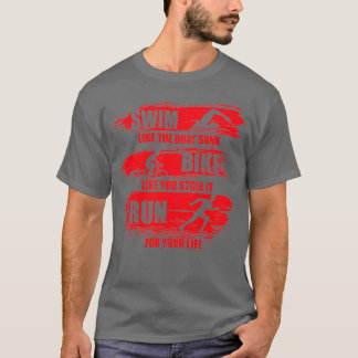 Schwimmen, wie das Boot Sunk Fahrrad, wie du gesto T-Shirt
