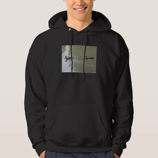 Schwimmende Enten Hoodie (Vorderseite)