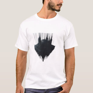 Schwimmende gotische Kathedrale Surreal Grafik T-S T-Shirt