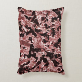 Schwimmende Kupfer- oder Felsschaufeln über dunkel Dekokissen