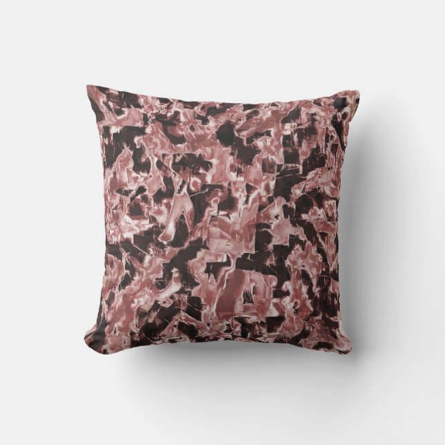 Schwimmende Kupfer- oder Felsschaufeln über dunkel Kissen (Vorderseite)