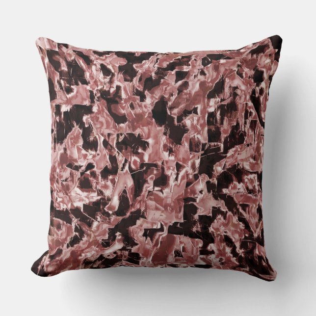 Schwimmende Kupfer- oder Gesteinsklingen auf dunkl Kissen (Vorderseite)