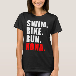 SCHWIMMENDE RUNNING KONA 2023 TRIATHLETE MENS T-Shirt