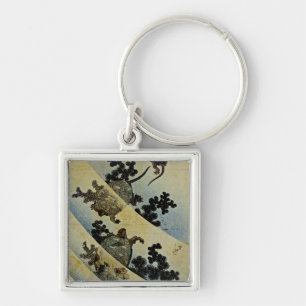 Schwimmende Schildkröten Schlüsselanhänger