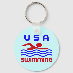 SCHWIMMENDE USA SCHLÜSSELANHÄNGER