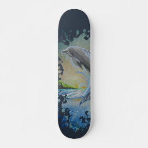Schwimmender Delfin Skateboard