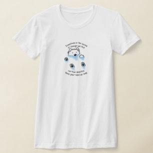 Schwimmender Westie-Hund T-Shirt
