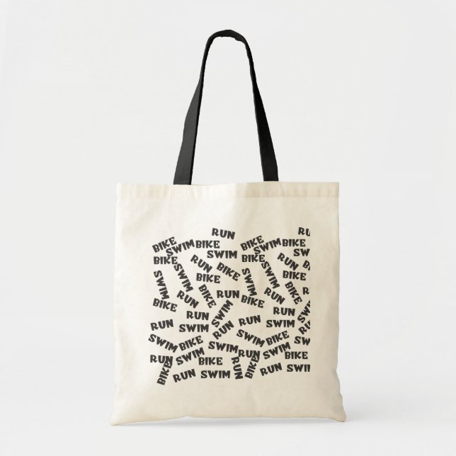 Schwimmenfahrradlauftriathlontasche Tragetasche (Vorne)