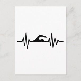 Schwimmenfrequenz Postkarte