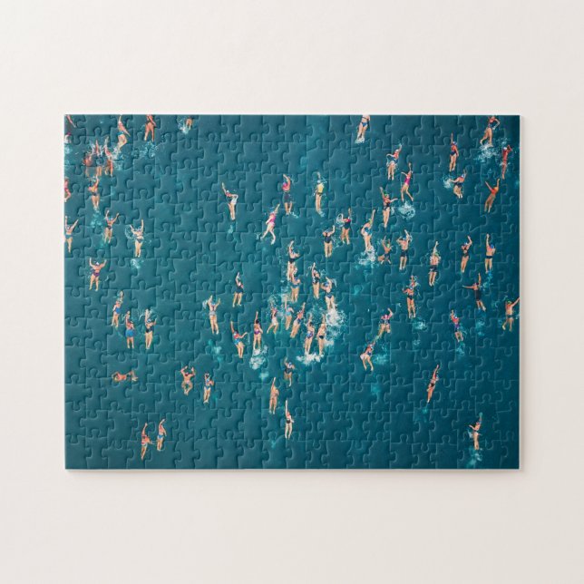 Schwimmensport Puzzle (Horizontal)