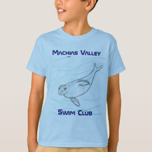 Schwimmenverein, Machias Tal-Schwimmen-Verein T-Shirt