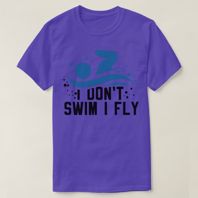 Schwimmer 1 T-Shirt (Design vorne)